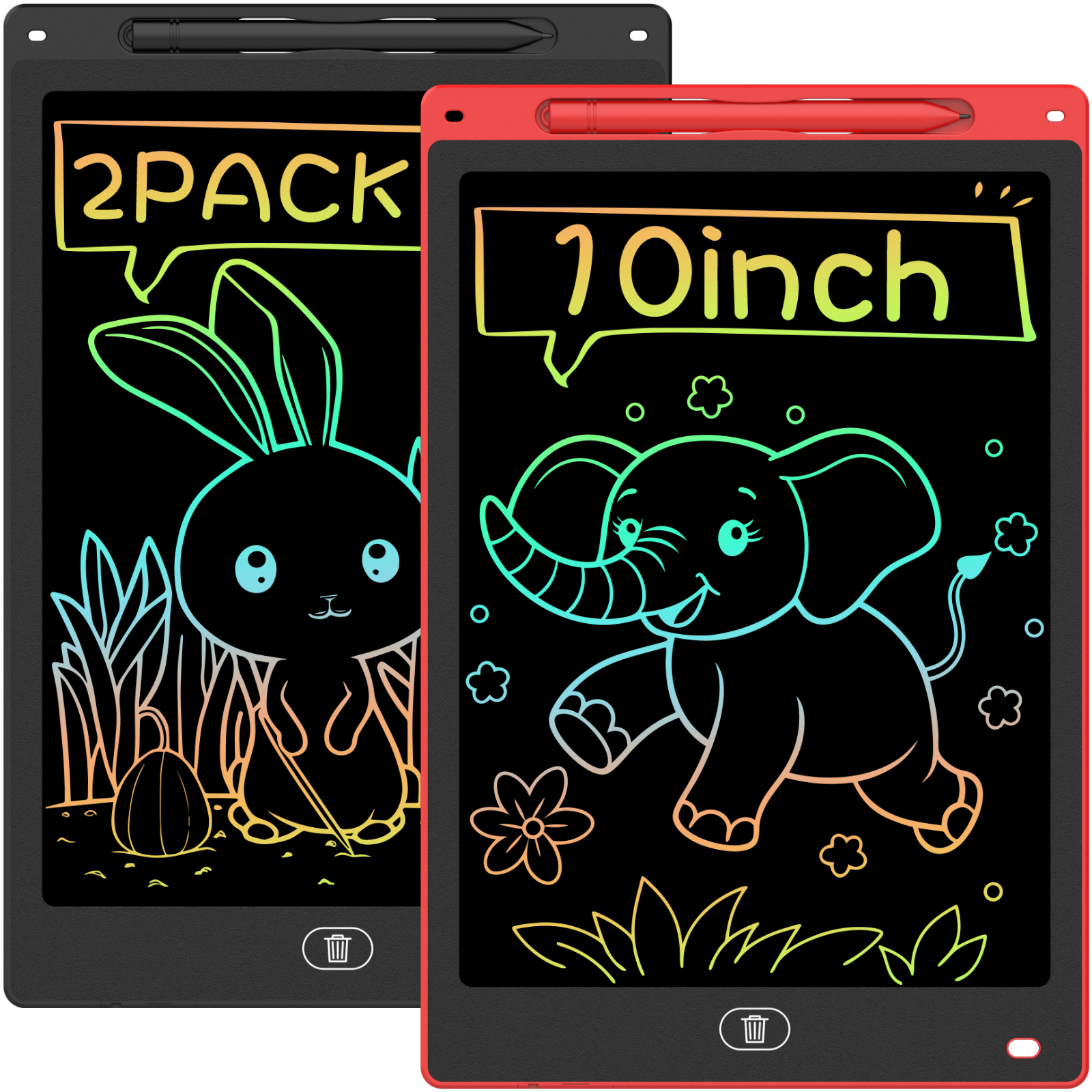 Kids Education Tablets - 10 Inch LCD Drawing Tablet, Handwriting