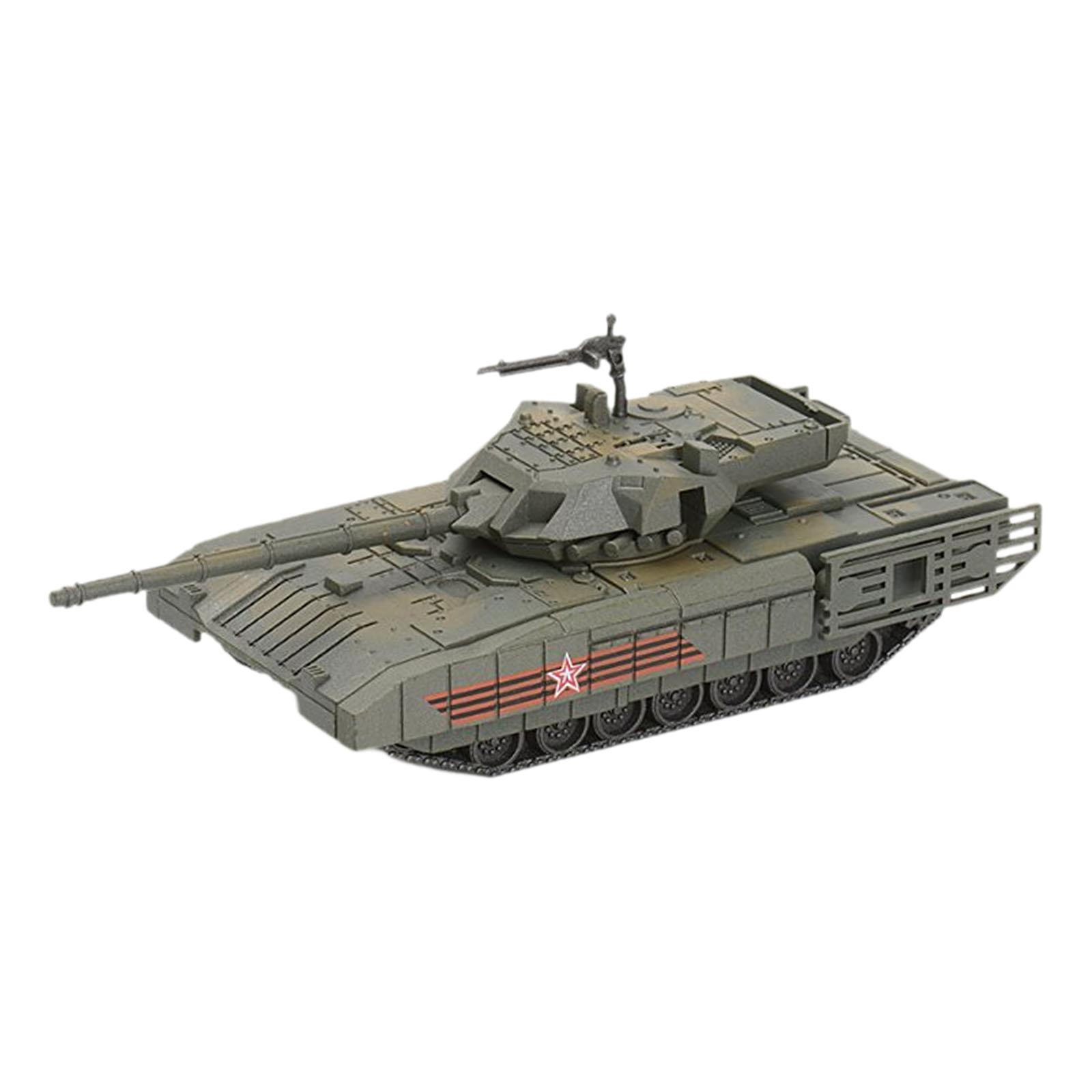 Kids Educational Game - Simulation 1/72 Tank Model Quick Build
