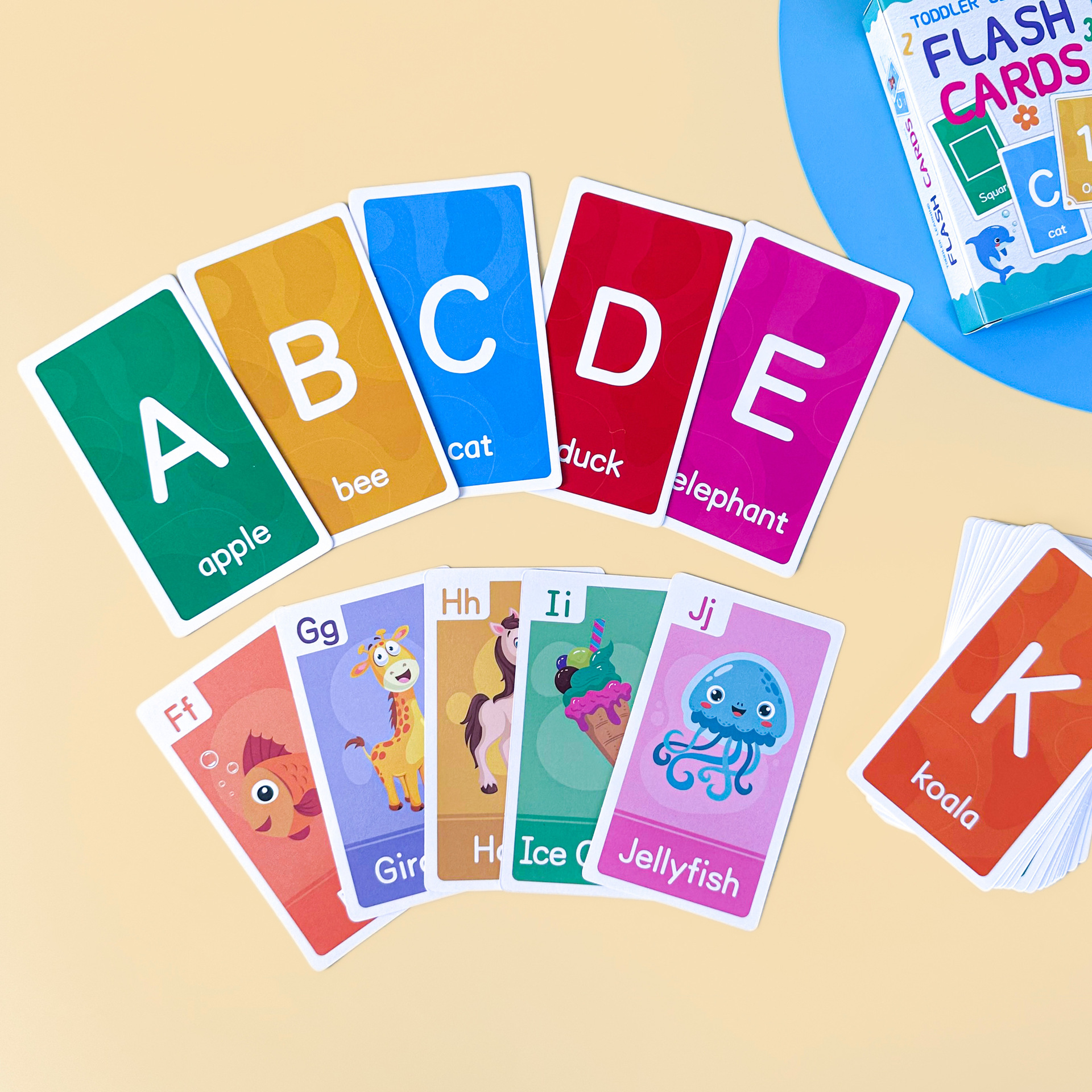 58 Pcs ABC Alphabet Flashcards – обзор и цена Kids Educational Game
