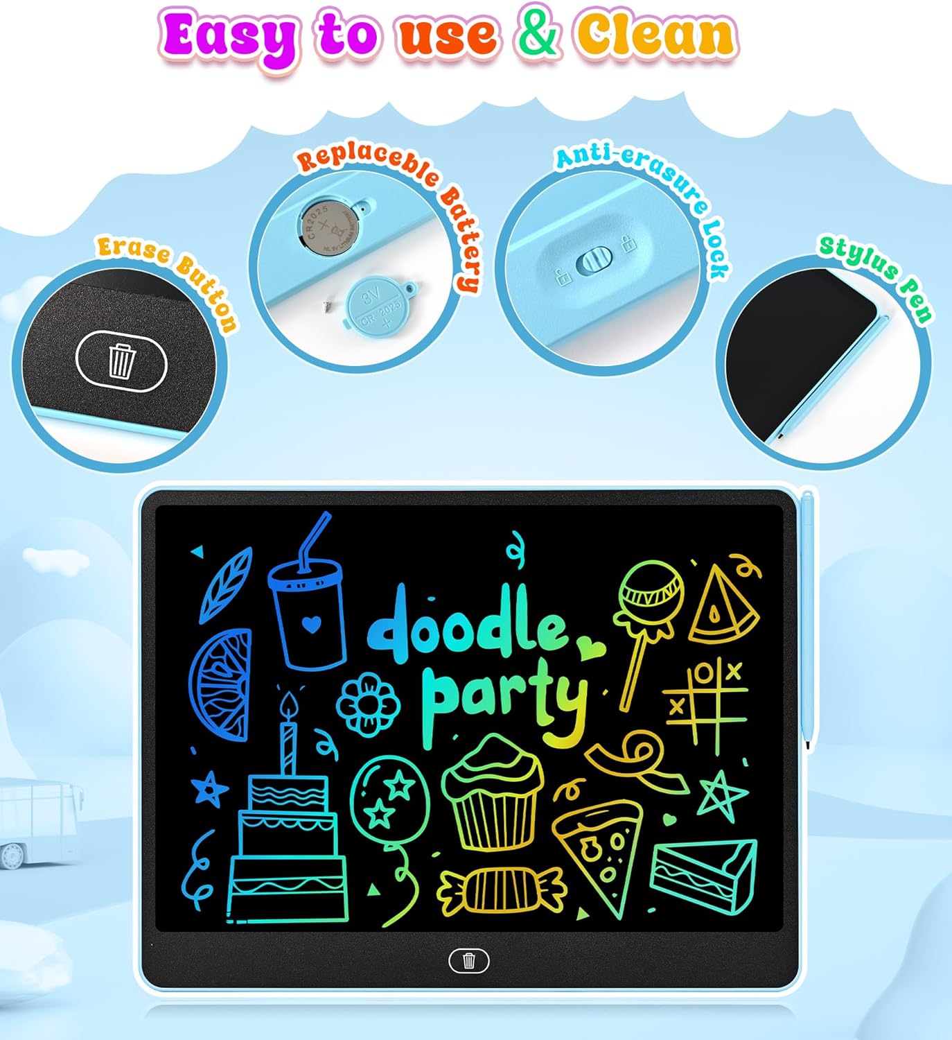 16 Inch LCD Writing Tablet for – обзор и цена Kids Education Tablets
