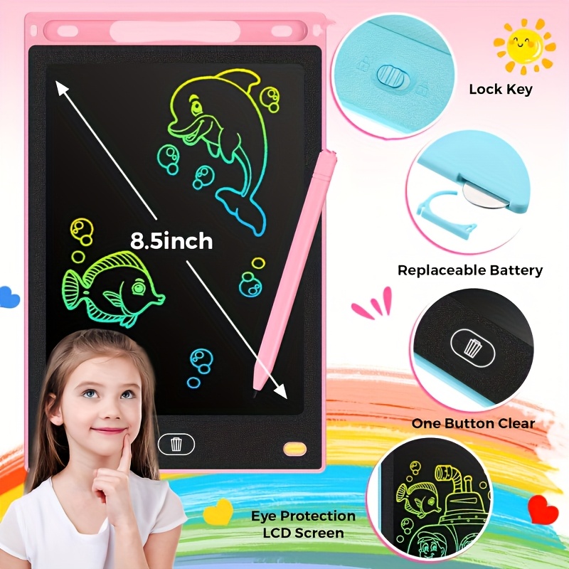 30pcs of 8.5 Inch LCD Drawing  – обзор и цена Kids Education Tablets