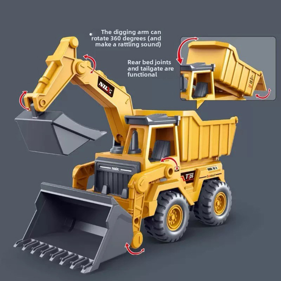 1pcs Excavator Truck Model Toy – обзор и цена Kids Educational Game
