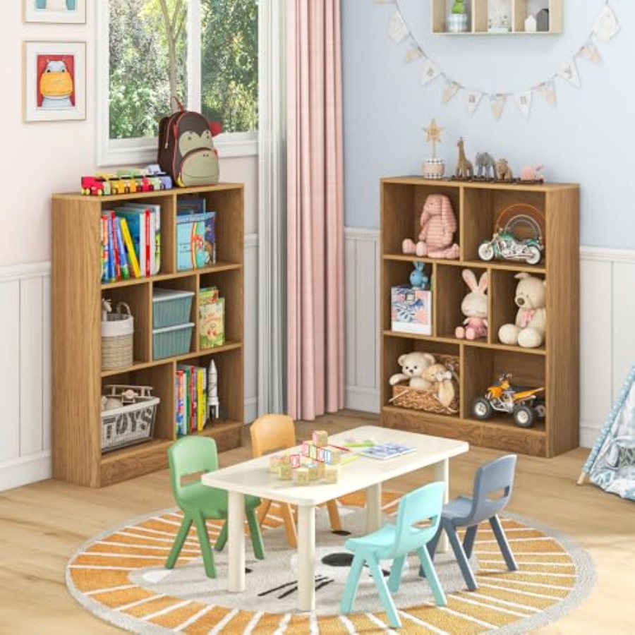 Bookshelf for Wooden Toy Stora – обзор и цена Montessori Shelf Toy