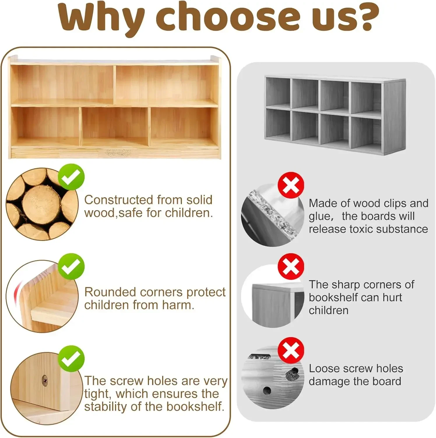 Montessori Shelf, 47-1/4