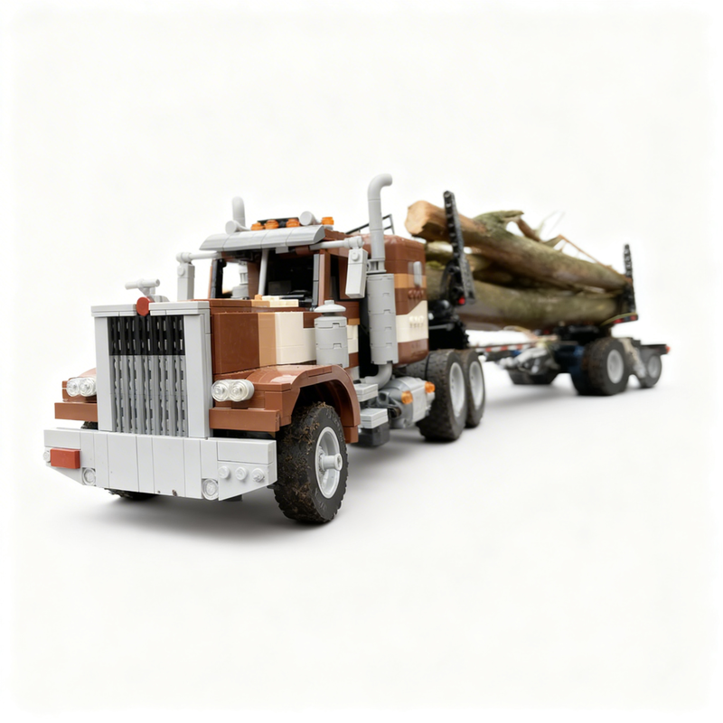 2006pcs MOC Peterbilt 359 Logg – обзор и цена Kids Education Login