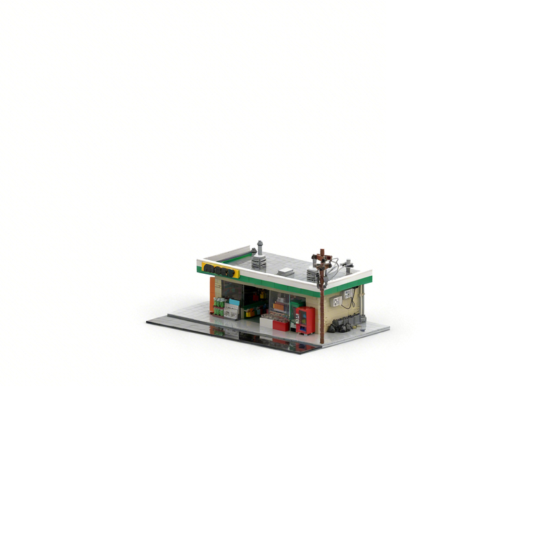 2068pcs MOC Convenience Store  – обзор и цена Kids Education Store