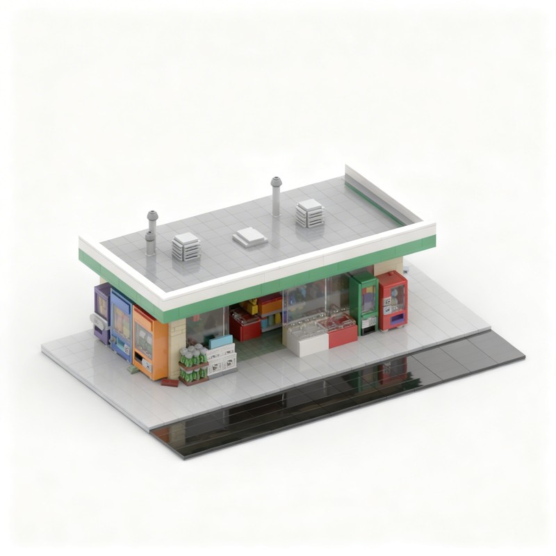 2068pcs MOC Convenience Store  – обзор и цена Kids Education Store