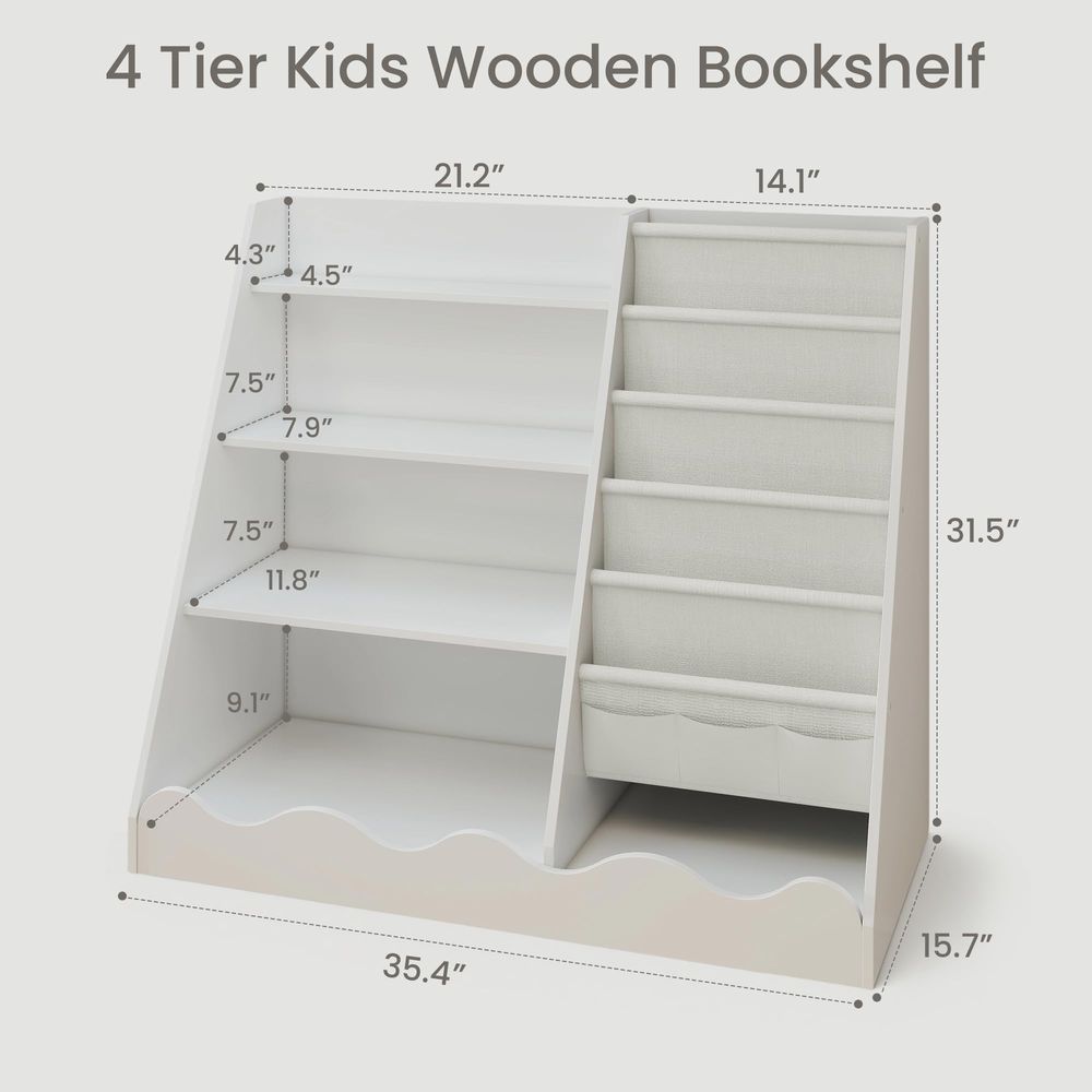 Bookshelf and Toy Storage, Chi – обзор и цена Montessori Shelf Toy