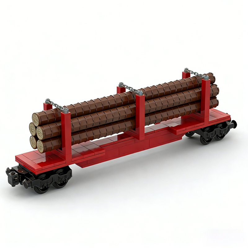 224pcs MOC Skeleton Log Train  – обзор и цена Kids Education Login