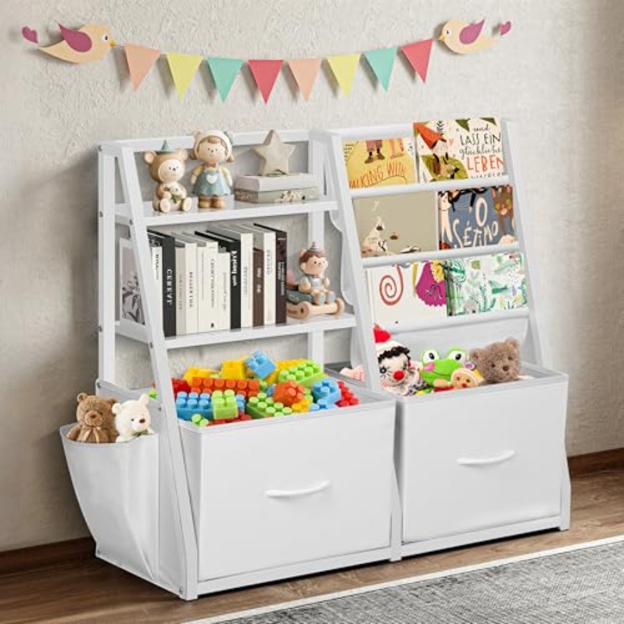 Bookshelf and Toy Storage Book – обзор и цена Montessori Shelf Toy