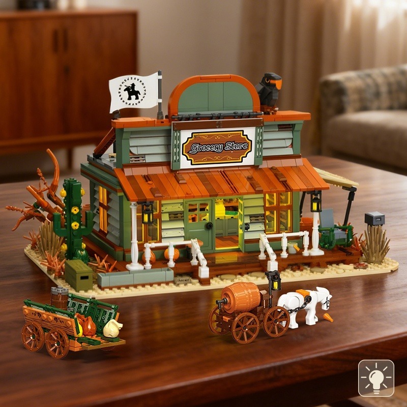 Western Cowboy Grocery Store B – обзор и цена Kids Education Store