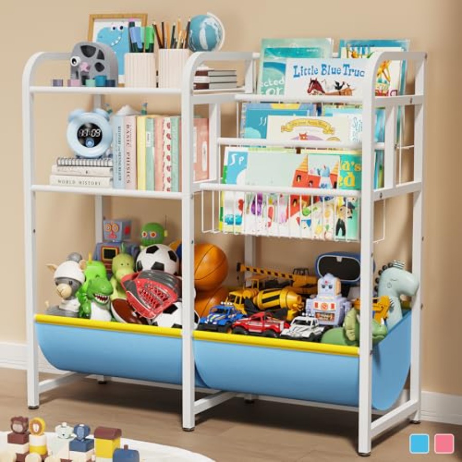 3 in 1 Bookshelf and Toy Stora – обзор и цена Montessori Shelf Toy