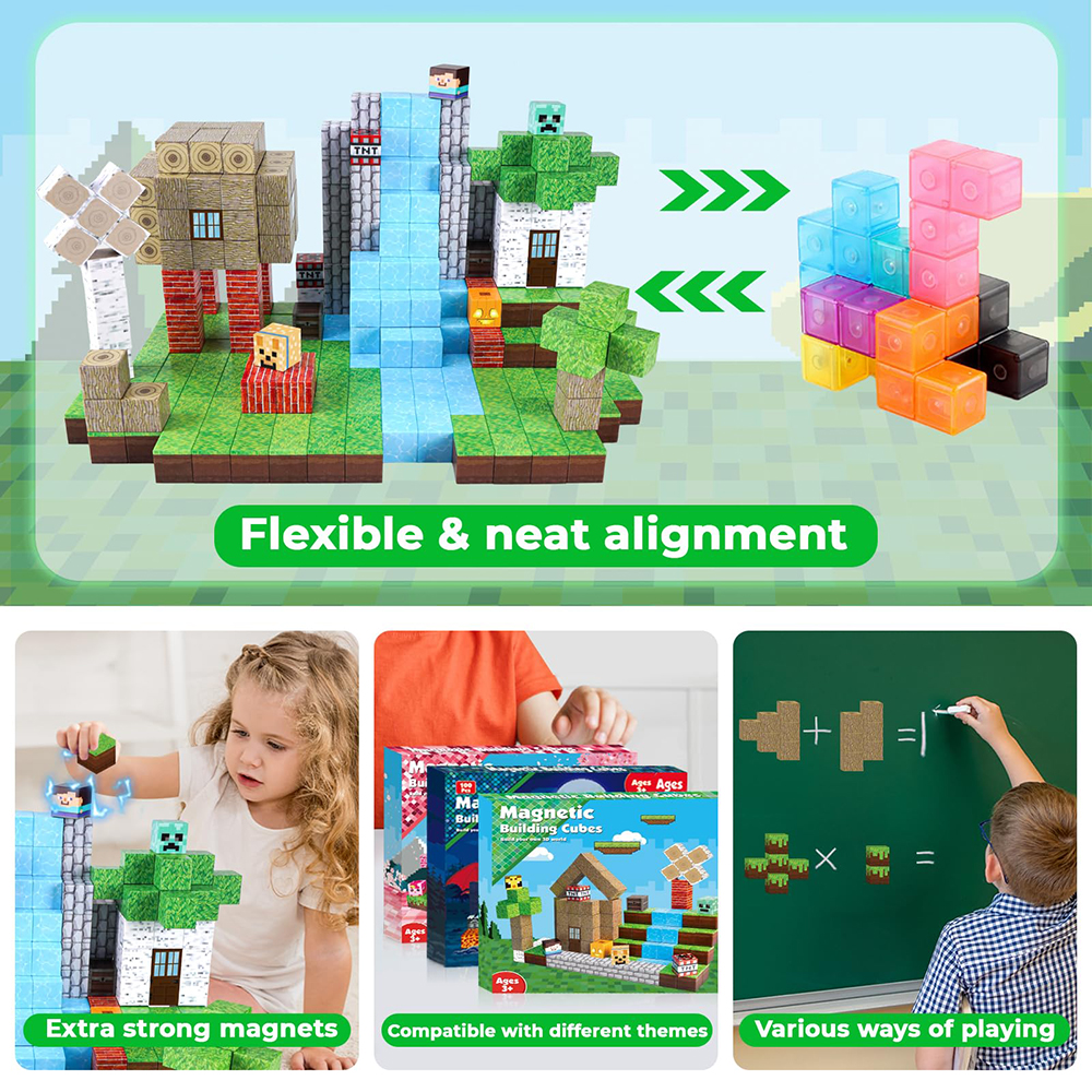 Magnetic Building Blocks Toy M – обзор и цена Kids Education Store