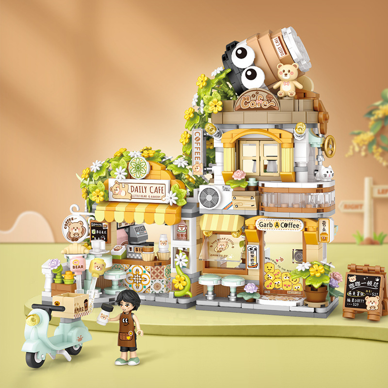 NEW Panda Pet Zoo Coffee Shop  – обзор и цена Kids Education Store