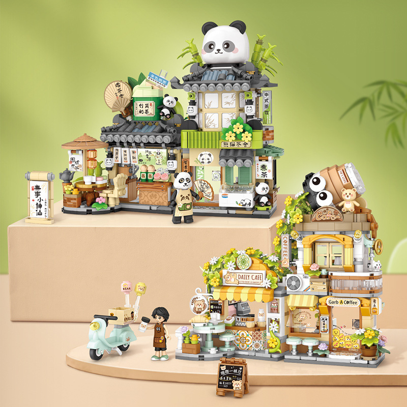 NEW Panda Pet Zoo Coffee Shop  – обзор и цена Kids Education Store