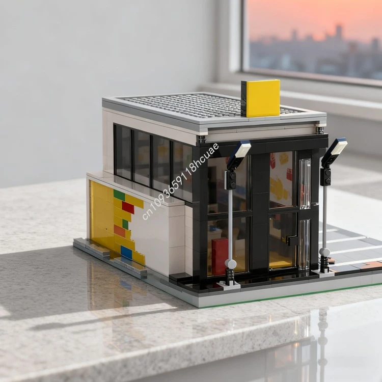 950pcs MOC Store Modulared Mod – обзор и цена Kids Education Store