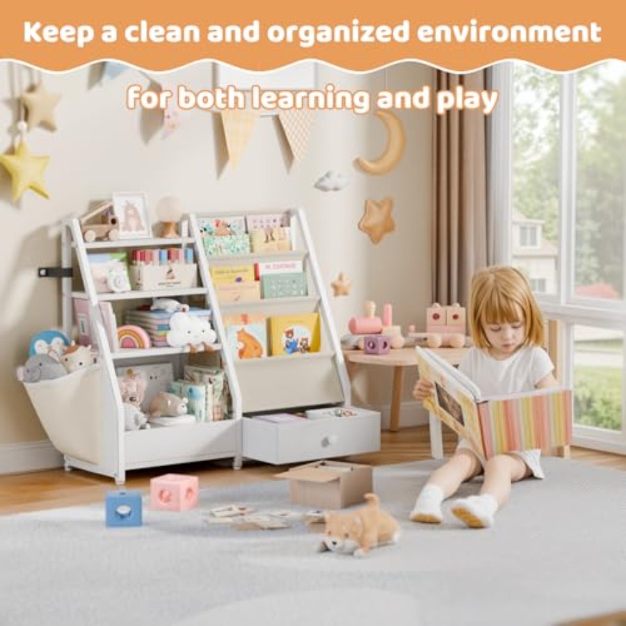 Bookshelf and Toy Storage - Bo – обзор и цена Montessori Shelf Toy