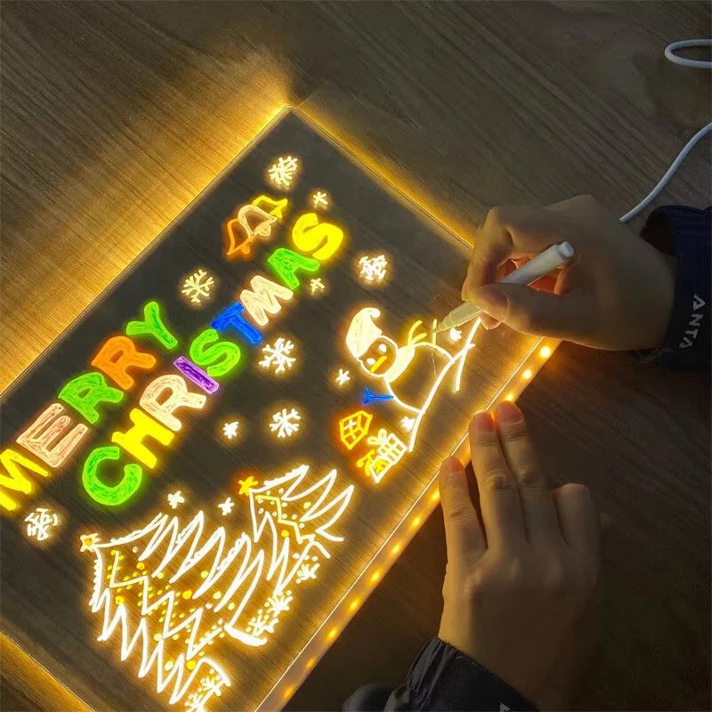 Magic Glow Kids Drawing Board: – обзор и цена Kids Education Tablets