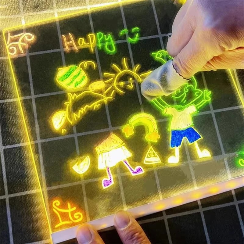 Magic Glow Kids Drawing Board: – обзор и цена Kids Education Tablets