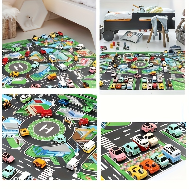 1pc, City Traffic Play Mat, La – обзор и цена Kids No Education