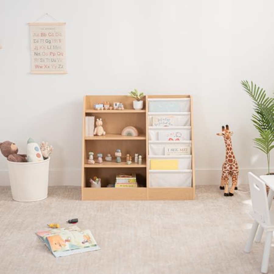 Bookshelf 35.2 x 15.7 x 31.5 I – обзор и цена Montessori Shelf Toy