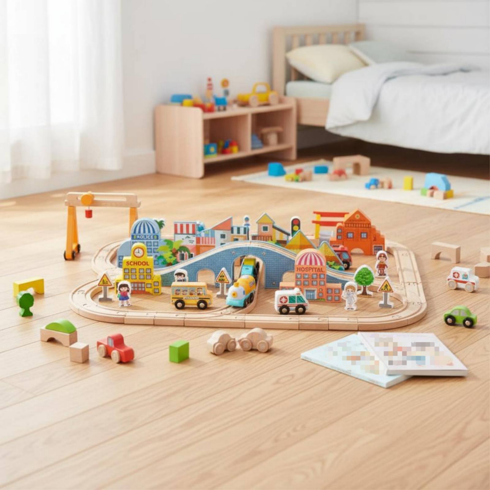 Wooden Train Set Educational W – обзор и цена Kids No Education