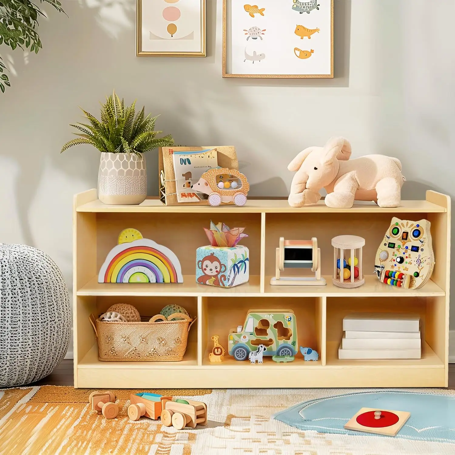 Montessori Shelf, Wooden Toy S – обзор и цена Montessori Shelf Toy