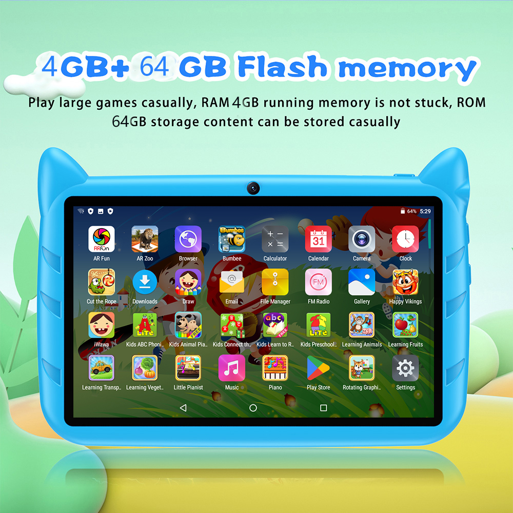 New 7 Inch Global Version 5G W – обзор и цена Kids Education Tablets