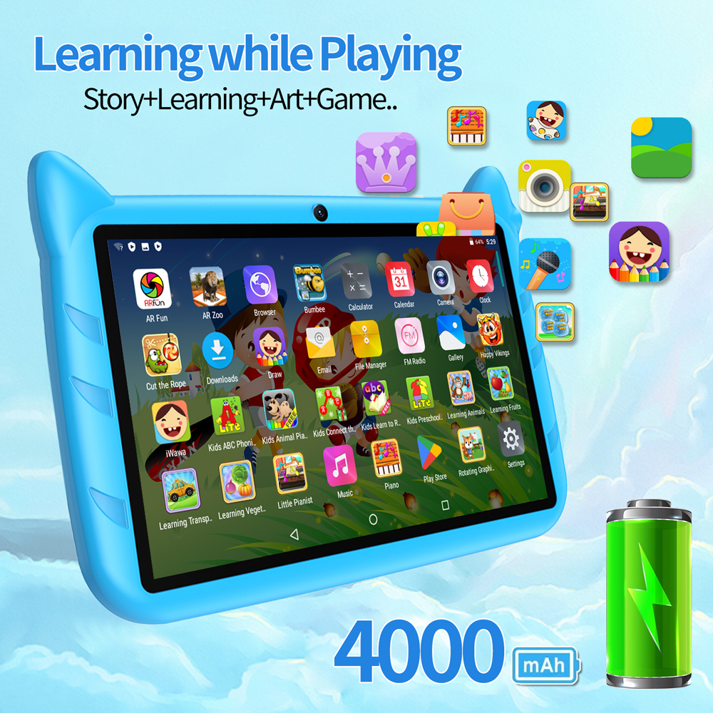 New 7 Inch Global Version 5G W – обзор и цена Kids Education Tablets