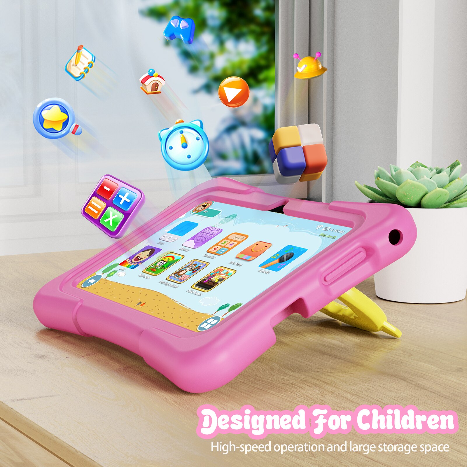 PRITOM Tablet for Kids 7 Inch  – обзор и цена Kids Education Tablets