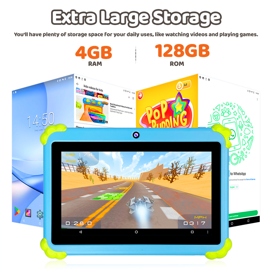 New 5G WiFi 7 Inch Tablet Pc C – обзор и цена Kids Education Tablets