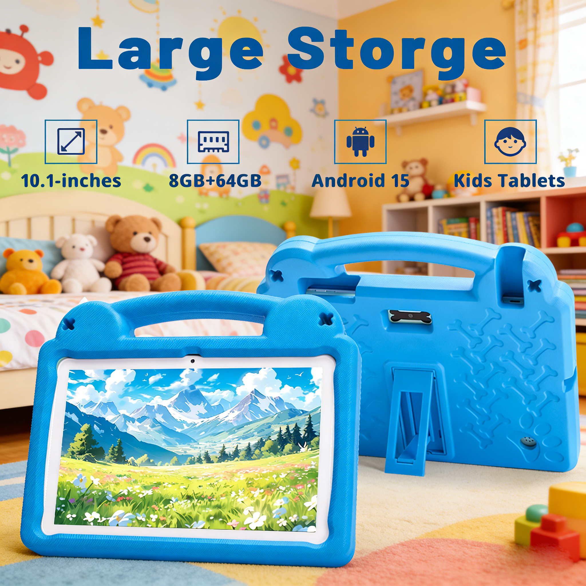 ANRY R16Pro Kids Tablet 10 Inc – обзор и цена Kids Education Tablets