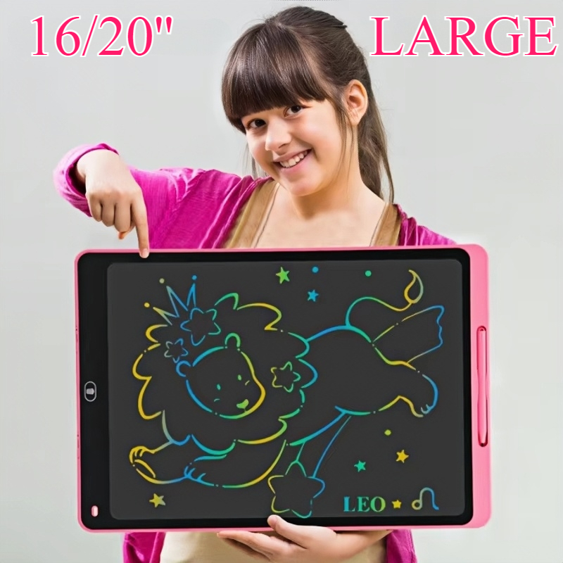 16/20inch LCD Drawing Board Wr – обзор и цена Kids Education Tablets