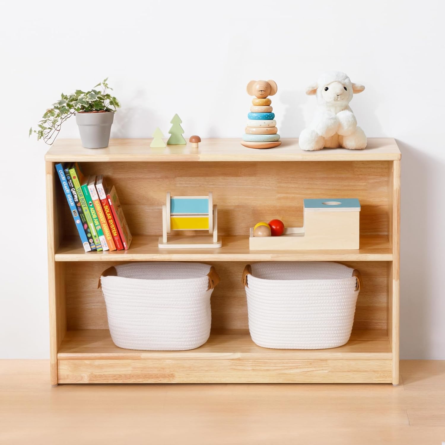Rubber Wood Montessori Shelf a – обзор и цена Montessori Shelf Toy